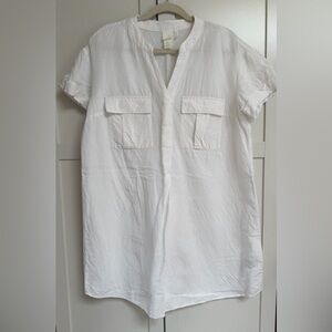 H&M White Dress or Bathing Suit Cover Up NWOT
